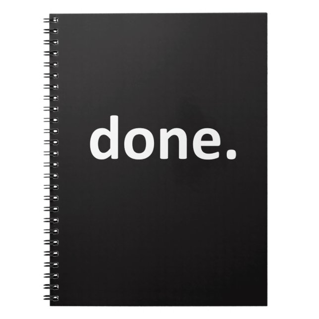 Caderno Espiral Concluído (Frente)