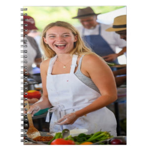 Caderno Espiral Concurso Culinário Justo Personalizar Foto