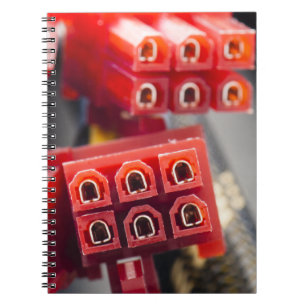 Caderno Espiral Conector do cabo do computador