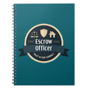Caderno Espiral Confiança é Nossa Moeda – Oficial de Custódia