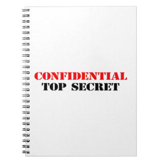 Caderno Espiral Confidencial