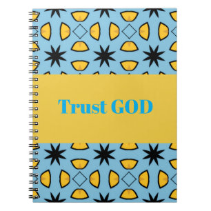 Caderno Espiral Confie em Deus