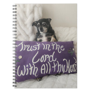 Caderno Espiral Confie no Senhor