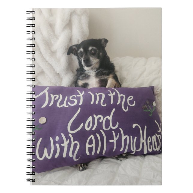 Caderno Espiral Confie no Senhor (Frente)