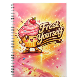 Caderno Espiral Congele-se - Purpurina Stella - Amantes da Comida