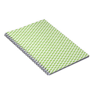 Caderno Espiral Conjunto de Pastas Arquivo Verde Botânico