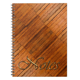 Caderno Espiral Conselhos Rustic Wooden Arte amostrada