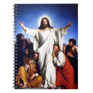 Caderno Espiral "Consolator" de Carl Bloch. Notebooks com Presente