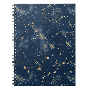 Caderno Espiral Constelação Celestial - Noite Estelar (5)