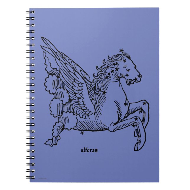 Caderno Espiral Constelação: Pegasus (Frente)