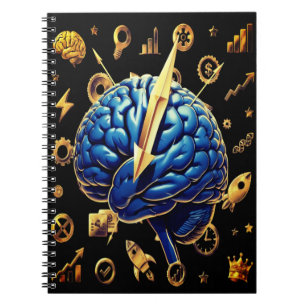 Caderno Espiral Construa Seu Cérebro Diariamente – Diário de Cresc
