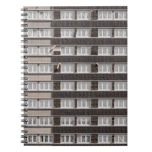 Caderno Espiral Construção comercial marrom (Frente)