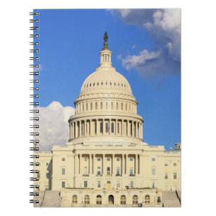 Caderno Espiral Construção do Capitólio dos E.U., Washington DC