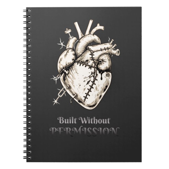 Caderno Espiral Construído Sem Permissão  (Frente)