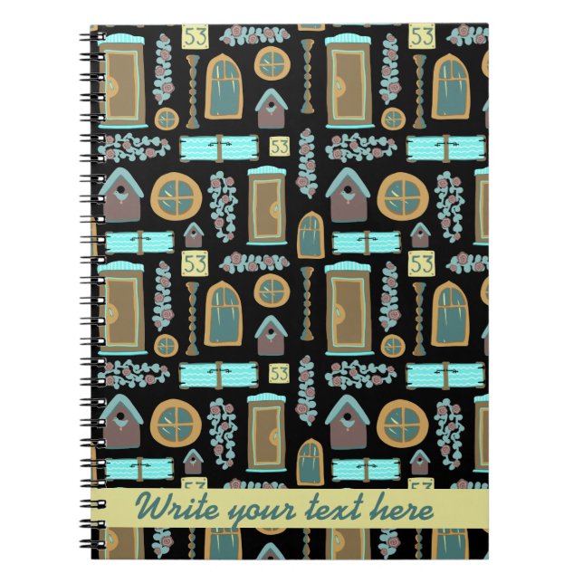 Caderno Espiral Construindo uma casa (Frente)