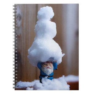 Caderno Espiral Construiu um Snowman V