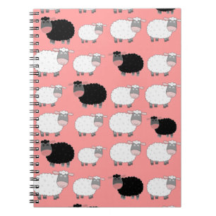 Caderno Espiral Contando carneiros
