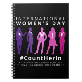 Caderno Espiral Conte-A No Dia Internacional da Mulher