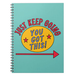 Caderno Espiral Continue.