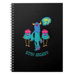 Caderno Espiral continue sendo descolado em todo lugar, crianças e