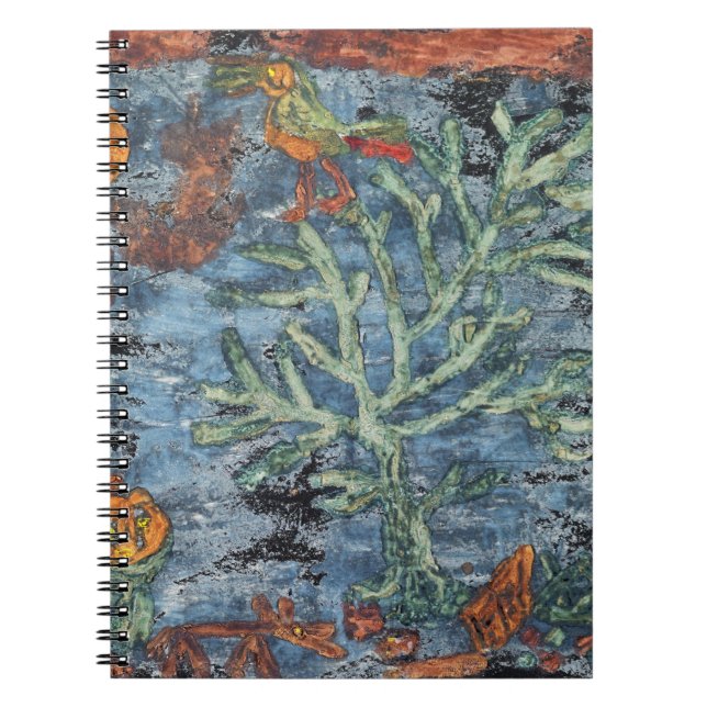 Caderno Espiral Contos de fadas do norte por Paul Klee (Frente)