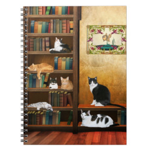 Caderno Espiral Contos de Gatos
