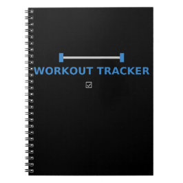 Caderno Espiral Controlador de Workout - Design de Diário Malhação