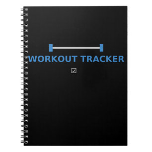 Caderno Espiral Controlador de Workout - Design de Diário Malhação