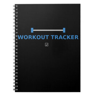 Caderno Espiral Controlador de Workout - Design de Diário Malhação