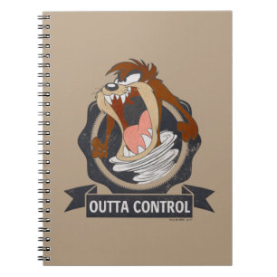 Caderno Espiral Controle de saída TAZ™