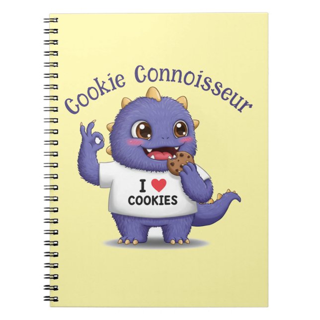 Caderno Espiral Cookie Connoisseur (Frente)