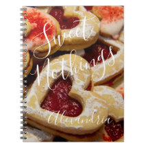 Cookie doseado com açúcar doce Noites foto vermelh