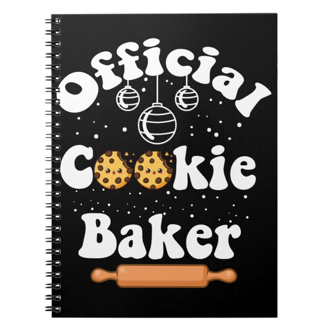Caderno Espiral Cookie Oficial Cookie Lovers Natal (Frente)