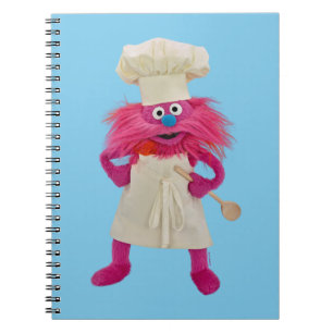 Caderno Espiral Cookie's Monster Food Truck Gonger Posando