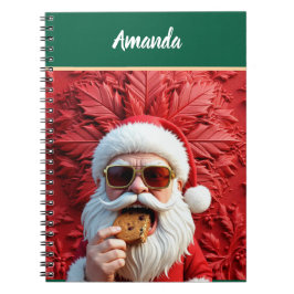 Caderno Espiral Cool Santa Claus