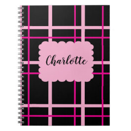 Caderno Espiral Cool Striped Pattern