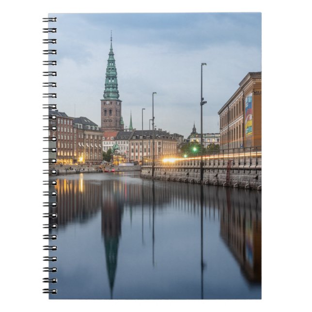 Caderno Espiral Copenhaga Dinamarca (Frente)