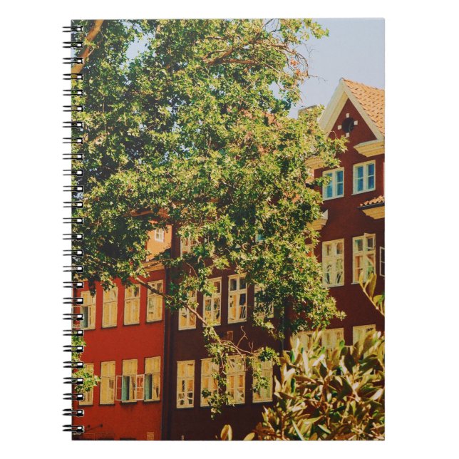 Caderno Espiral Copenhaga vibrante (Frente)