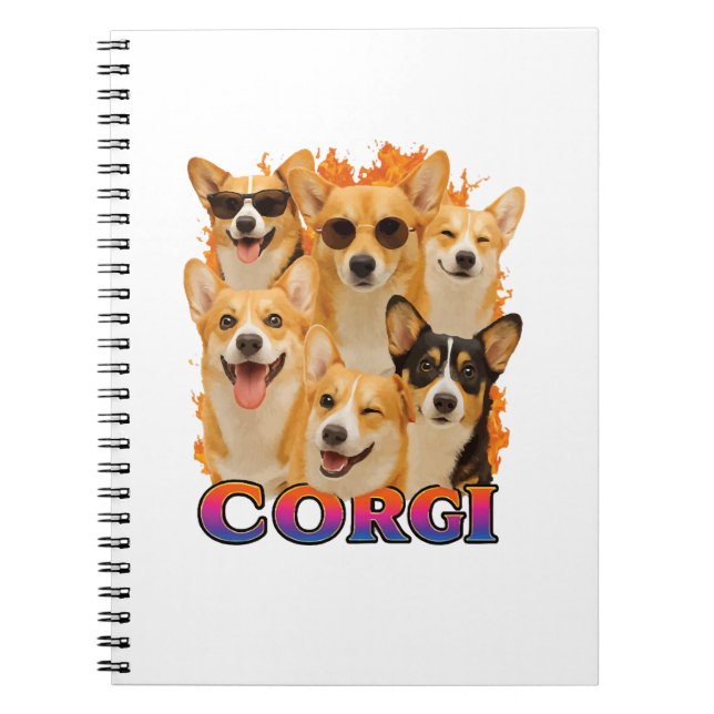 Caderno Espiral Cópia Corgi (Frente)