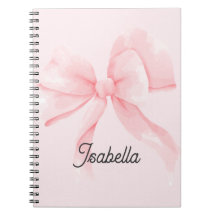 Coquete Personalizado Laço Rosa Menina