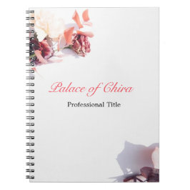 Caderno Espiral Cor-de-rosa
