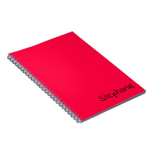 Caderno Espiral Cor de Rosa Americana