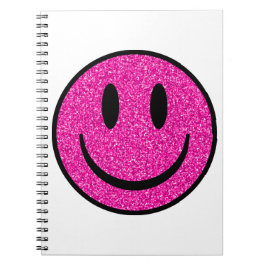 Caderno Espiral Cor-de-rosa - Sorriso brilhante