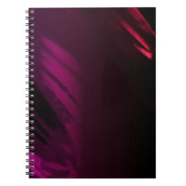 Caderno Espiral Cor do Rosa preto