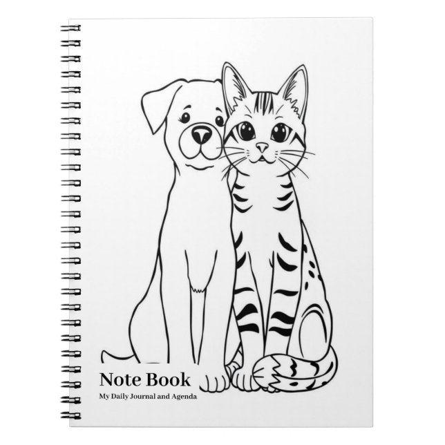 Caderno Espiral Cor-me em (Frente)