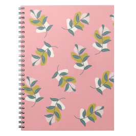 Caderno Espiral Cor pastel e natureza