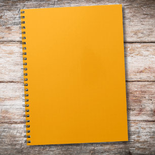 Caderno Espiral Cor Sólida Neon Orange Clássico