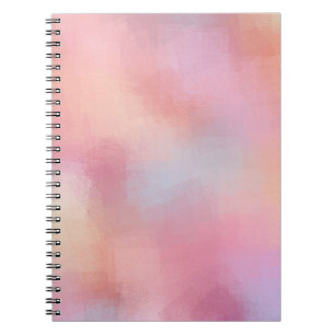 Caderno Espiral Cor verde roxa azul-rosa-rosa-tenra