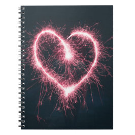 Caderno Espiral Coração