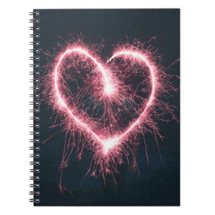 Caderno Espiral Coração
